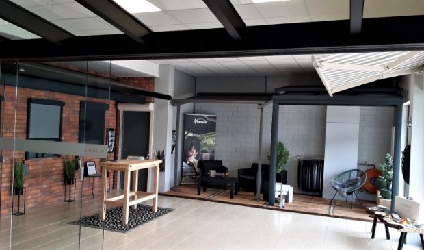 Een blik in de showroom van Techosol.