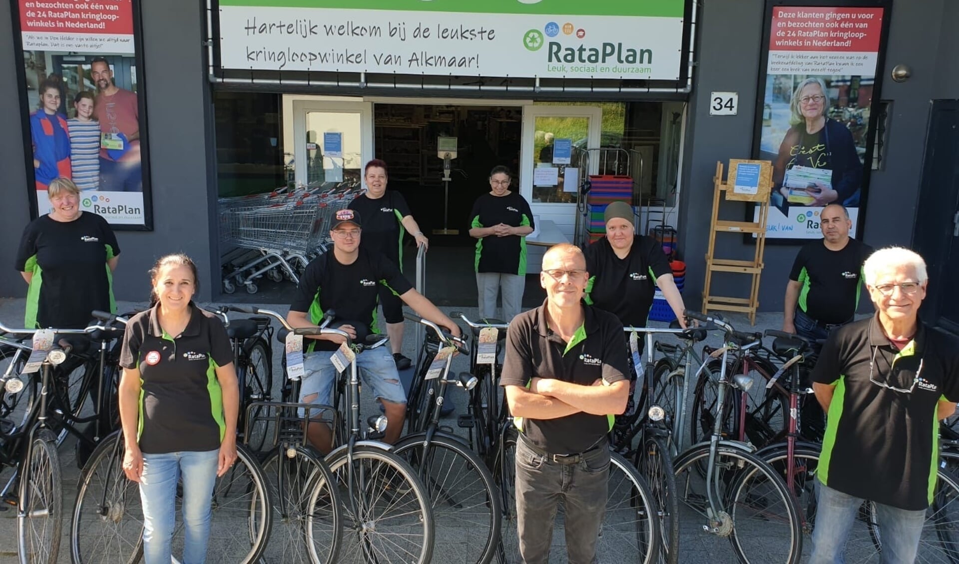 25 fietsen voor kansarme jongeren Alkmaar.