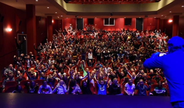 Workshop eindmusical in theater de Purmaryn 2019.