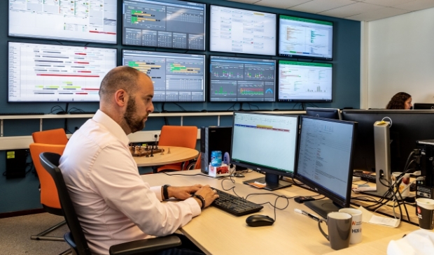 Een kijkje in het Hospital Control Center.