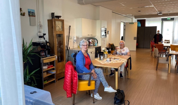 Een van de eerste bezoeken tijdens de pilotfase bezoek in de Lishof in Oostzaan.