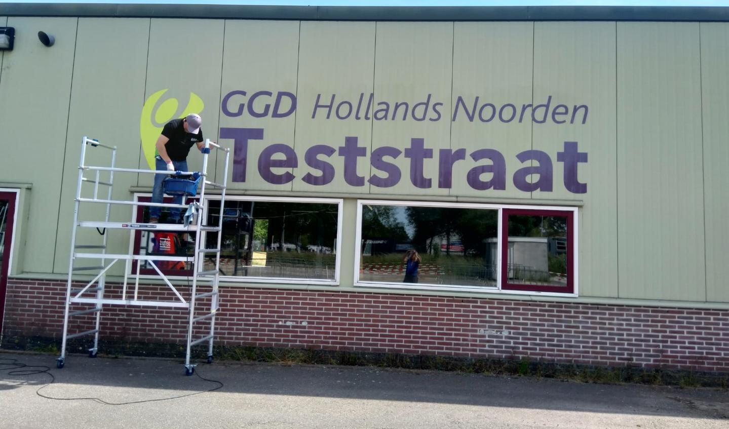 Binnenkort wordt deze locatie ontmanteld vanwege de doorontwikkeling van het gebied.