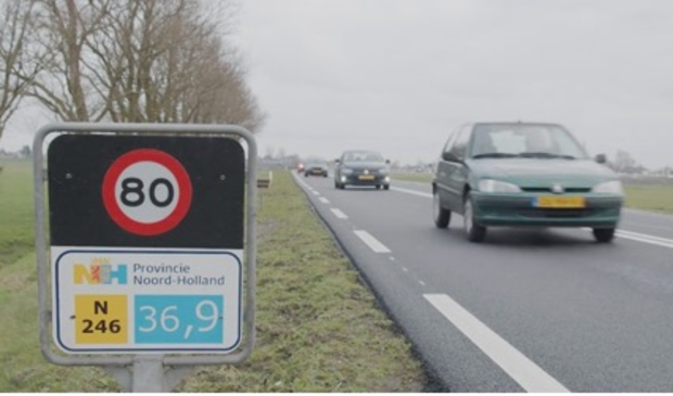 De N246/N244 is voor veel streekgenoten een belangrijke doorgangsweg.