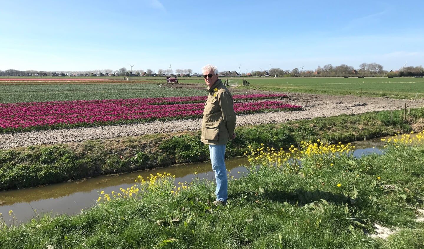Peter Sasburg geniet van zijn West-Friesland.