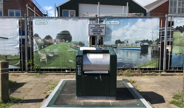 Ondergrondse afvalcontainers in Marken worden in augustus geplaatst.