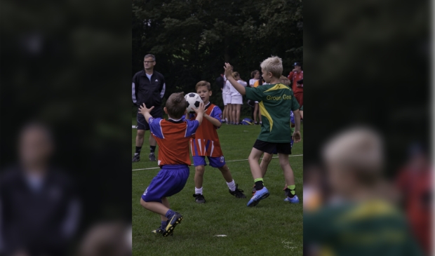 Wedstrijd van DTS D1 tegen Groen Geel.