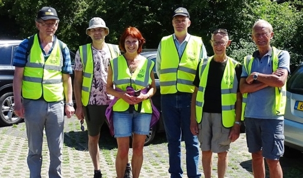 De Doopsgezinde wandelaars liepen maar liefst 1463 euro bij elkaar.
