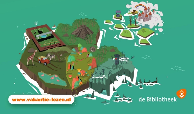 Haal de landkaart op in de bieb en doe mee.