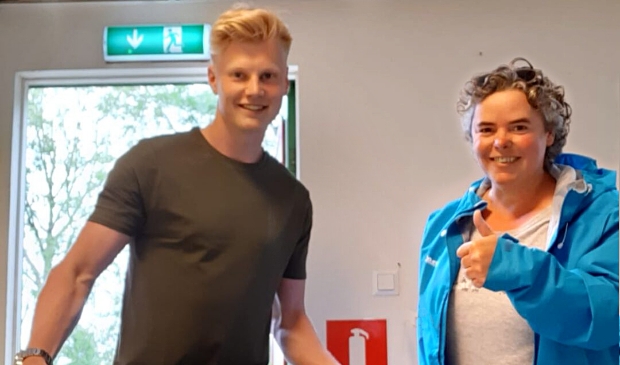 Mickey heeft weer iemand blij gemaakt met een geslaagde match.