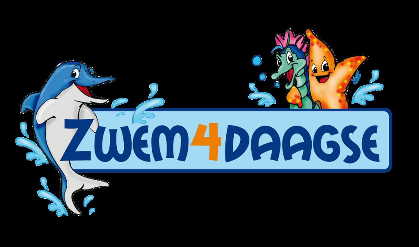Het logo van de Zwem4daagse.