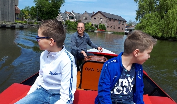 Lekker varen met het gezin.