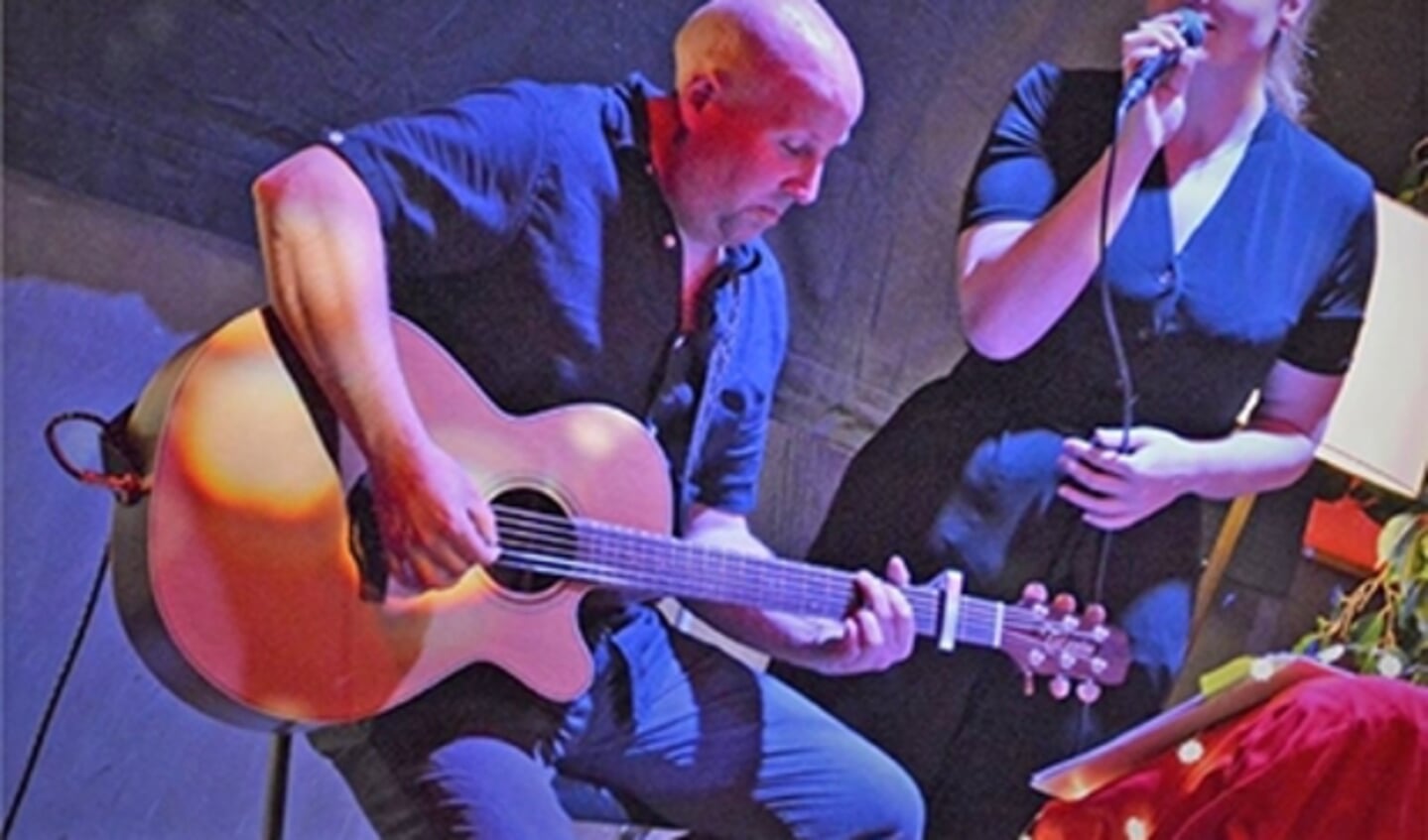 Akoestisch duo Refined staat op 8 augustus op de planken van de Muziektent. Foto: Gerard Tavenier