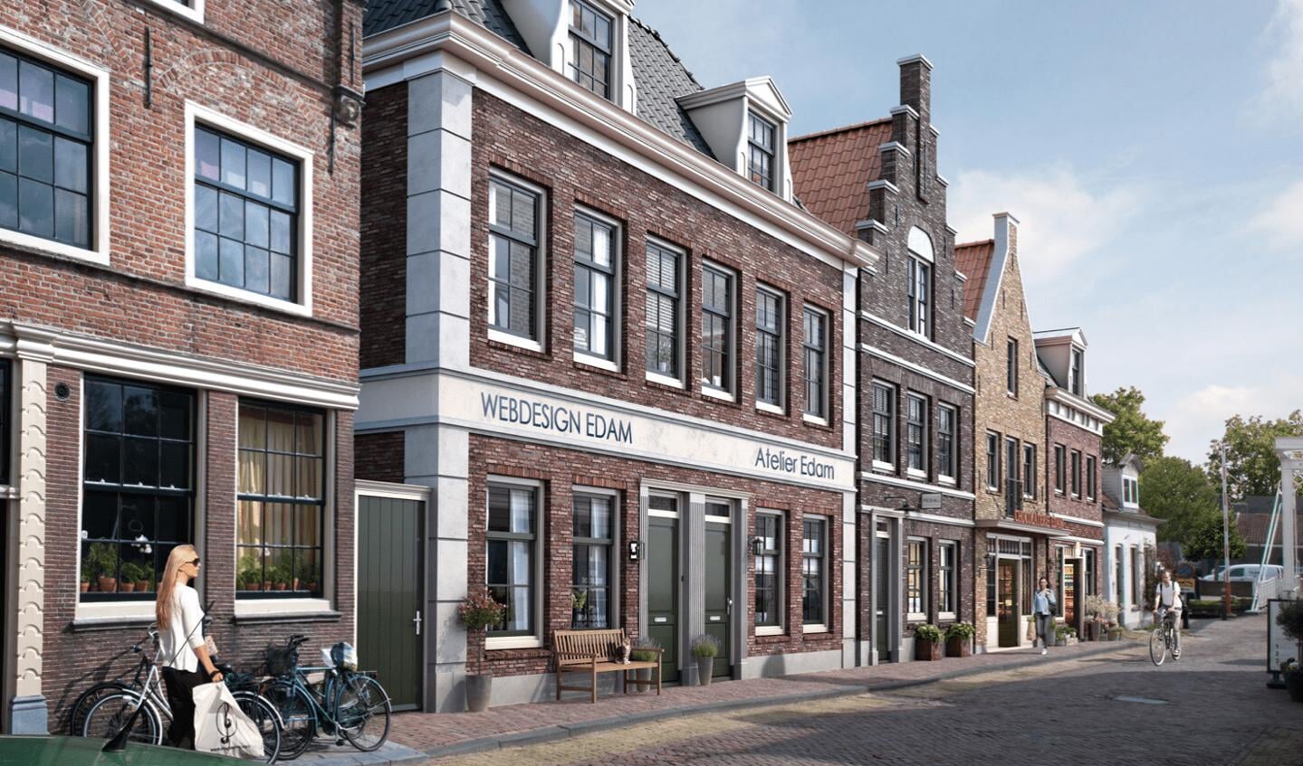 Verschillende appartementen, winkels en atelierwoningen zullen er komen aan de Hoogstraat.