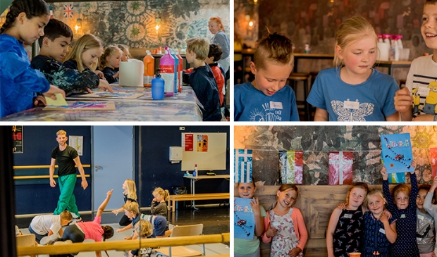 Kinderen kunnen aan allerlei activiteiten deelnemen.