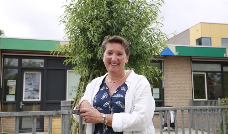 Ariane Breimer, kersverse directeur van IKC Oudkarspel is trots op de nieuwe KanZ-klas.