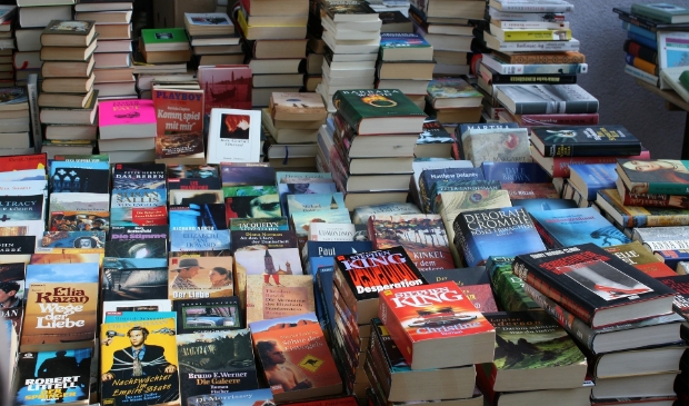 <p>Er is te genieten van kunst maar vooral van veel boeken. </p>