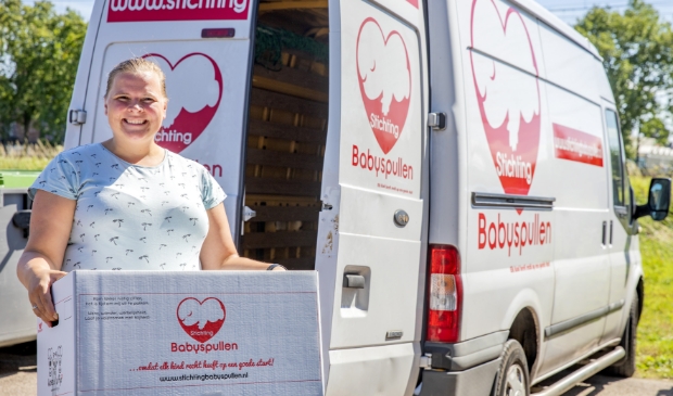 <p>Marjolijn Hermus van Stichting Babyspullen kondigt een tijdelijke innamestop aan.</p>