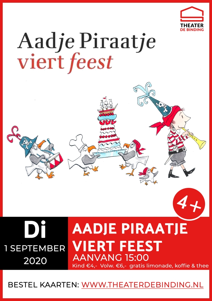 Aadje Piraatje viert feest