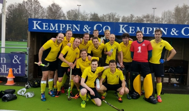<p>De heren van Terriërs Heren 4 in betere tijden.</p>