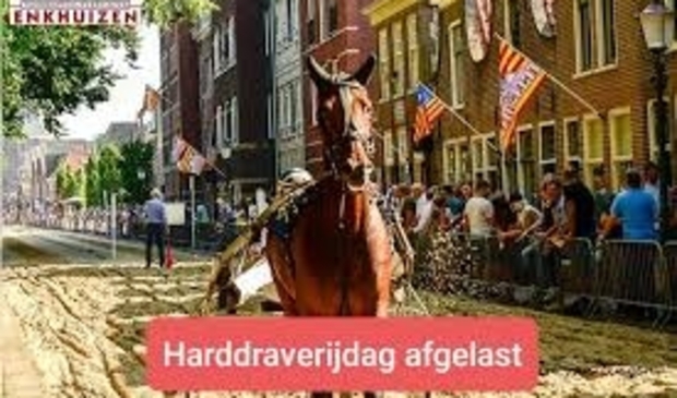 Helaas dit jaar geen Harddraverijdag.