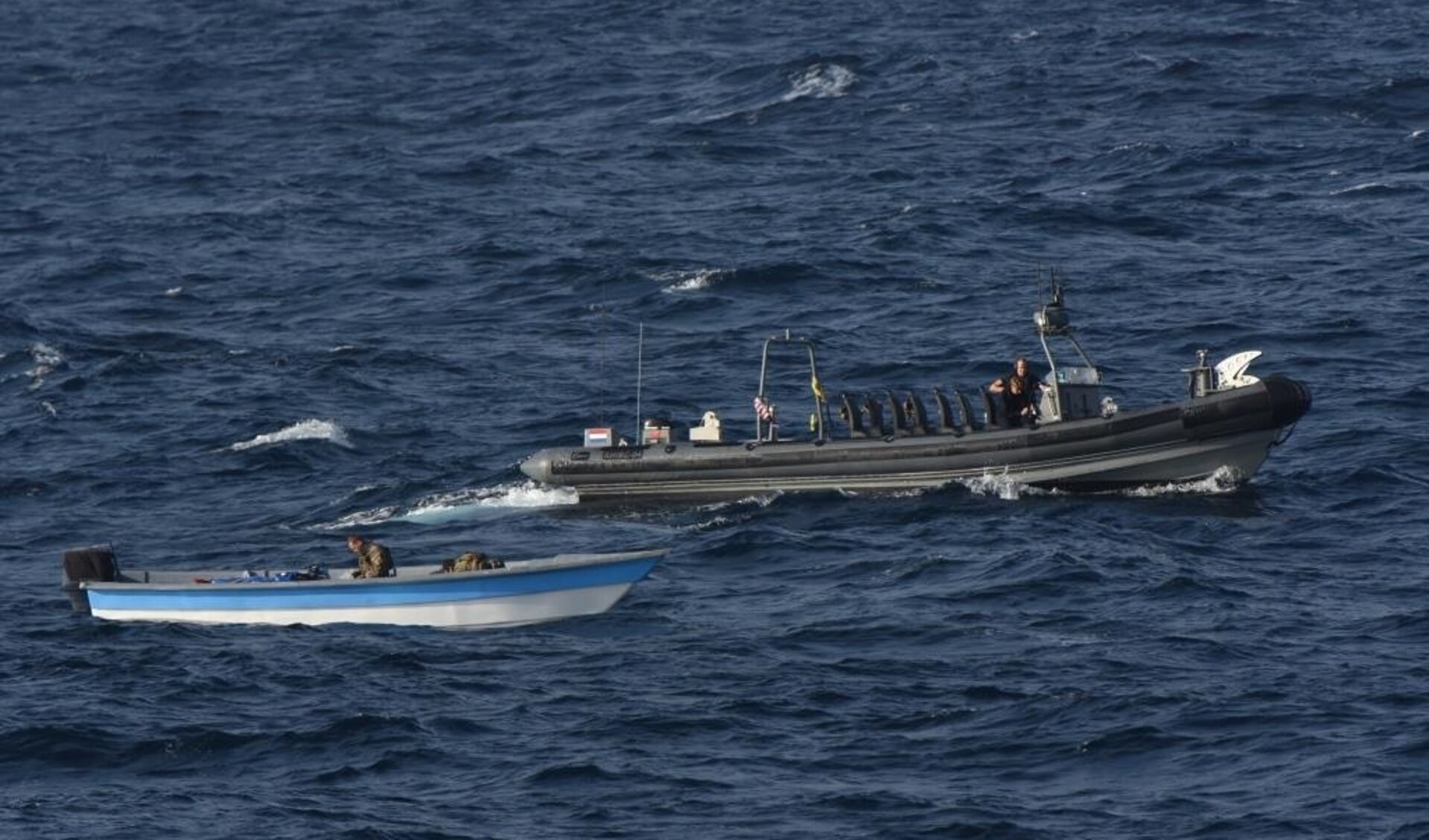 In de Caribische Zee wist het patrouilleschip afgelopen vrijdag een zogenaamde go-fast tot stoppen te dwingen. 