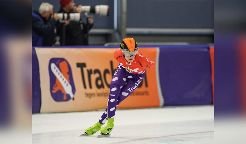 Manon Kamminga tijdens de Trachitol Trophy finale 2019