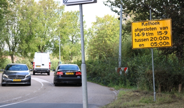 <p>Opgelet, afsluiting van Kathoek in Avenhorn.</p>