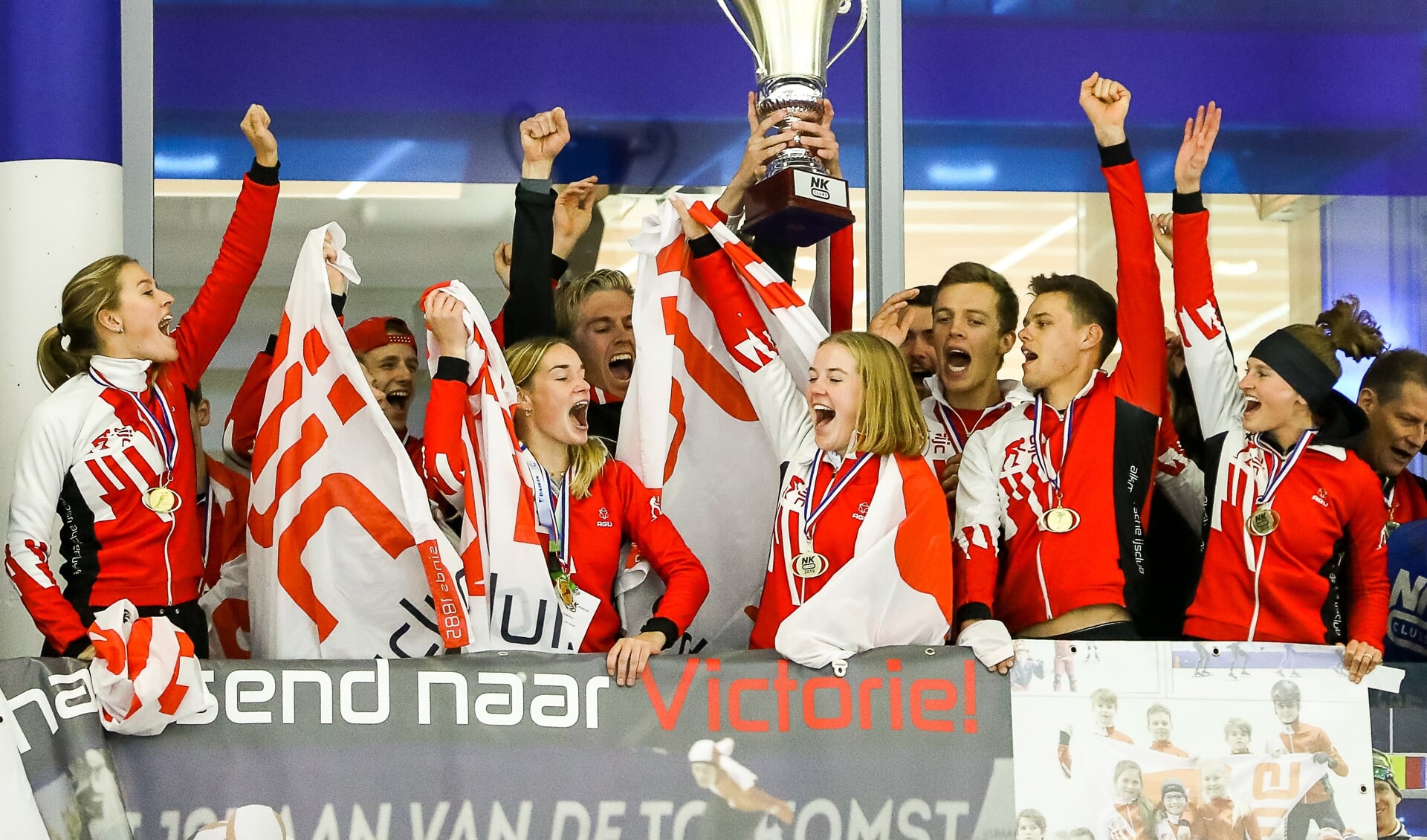 De Alkmaarsche IJsclub won het NK Clubs in 2019
