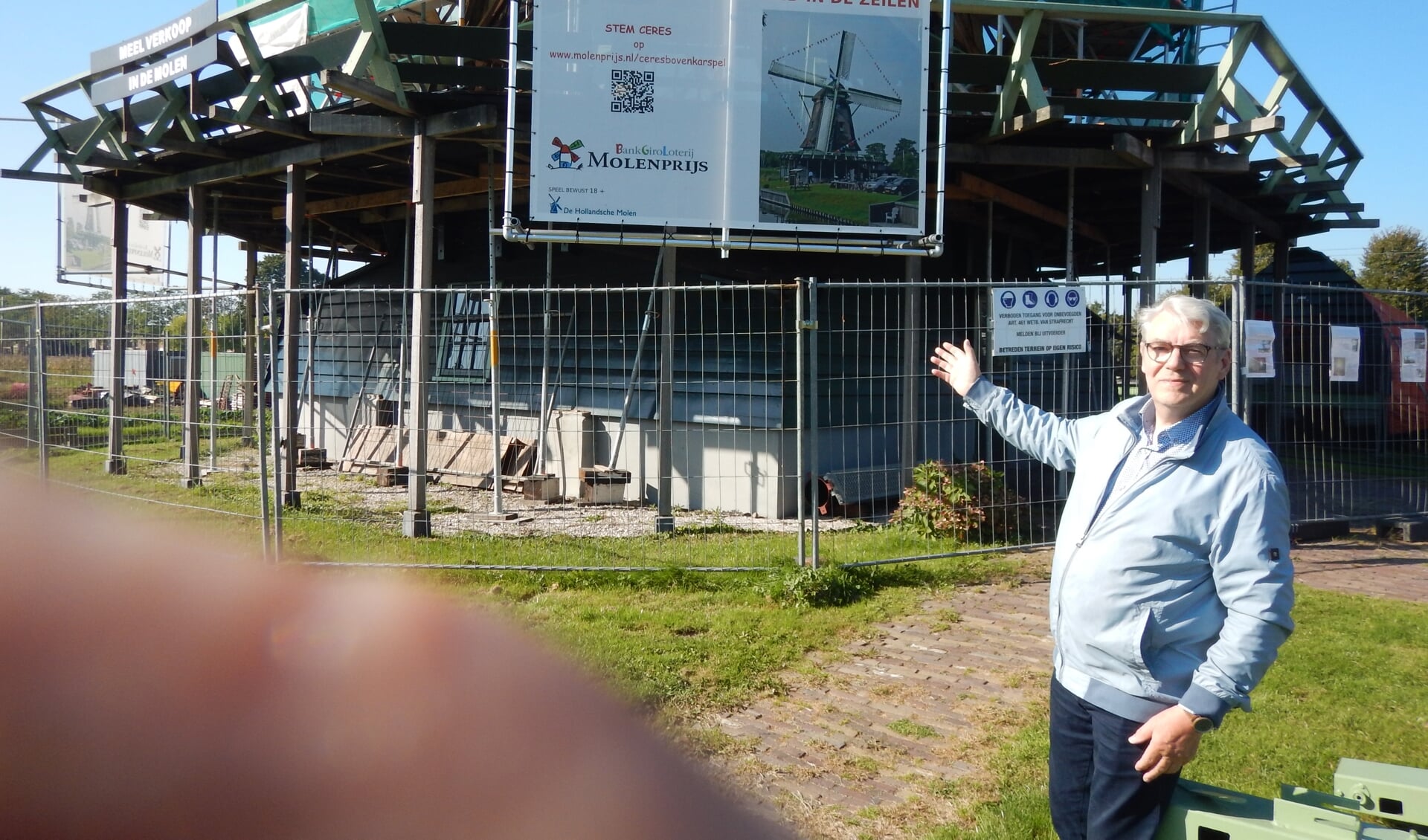 Piet Baas heeft dierbare jeugdherinneringen aan de molen.