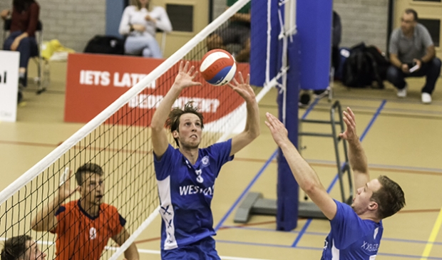 <p>Compaen liet solide en daadkrachtig volleybal zien.</p>