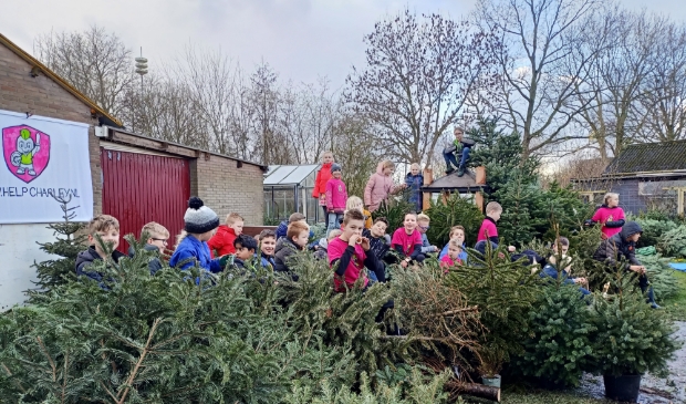 <p>De kinderen zijn ontzettend goed bezig. En dit zijn nog niet eens alle kinderen.</p>