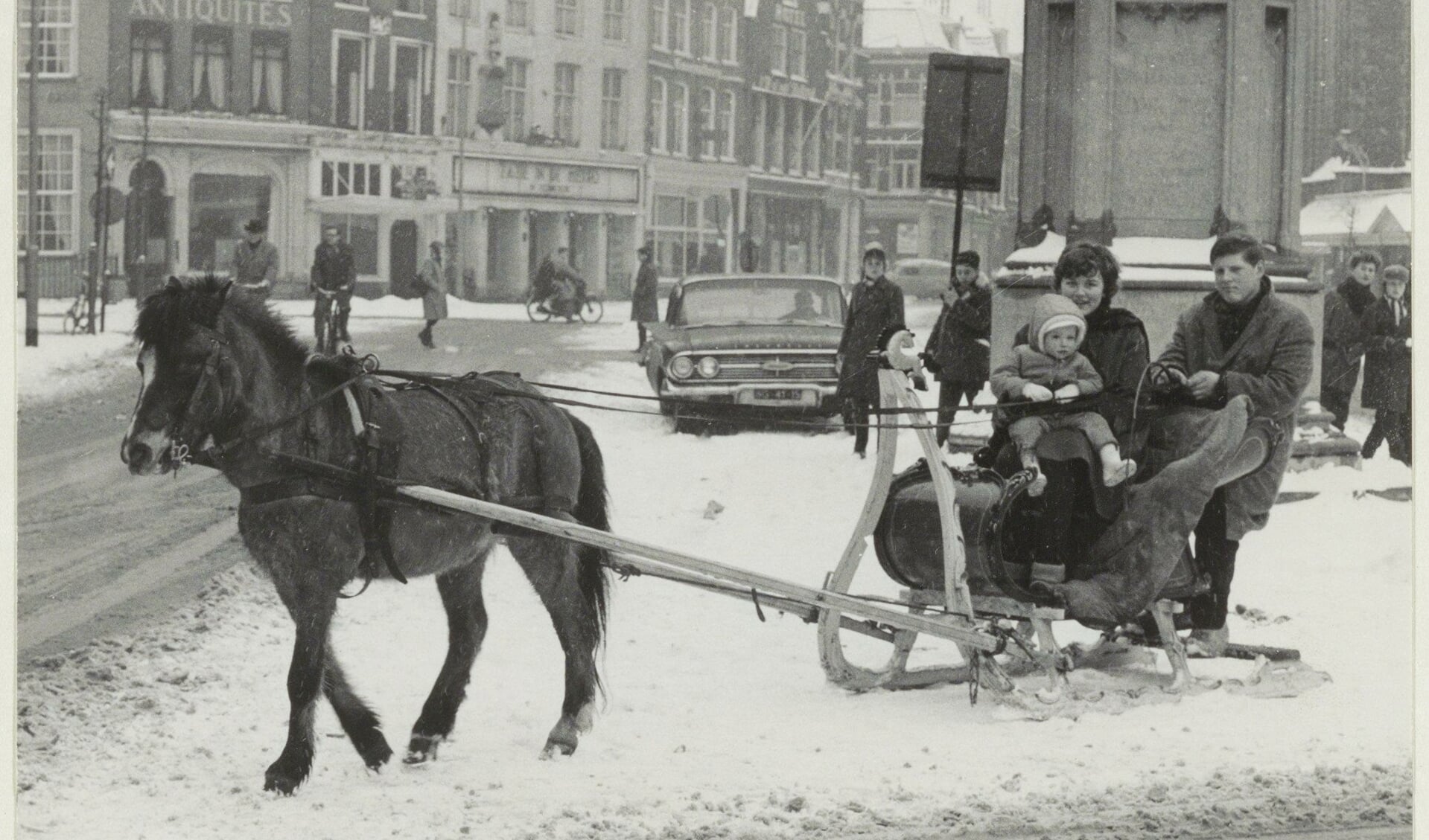 Sneeuw op de Grote Markt!