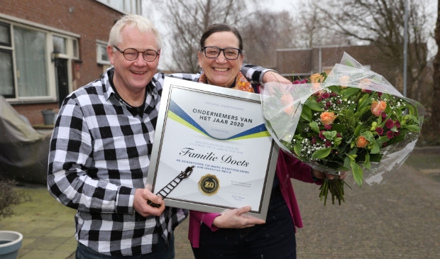 <p>"Het was een heel raar jaar en dan is dit een prachtige beloning", vindt Wim Doets. </p>