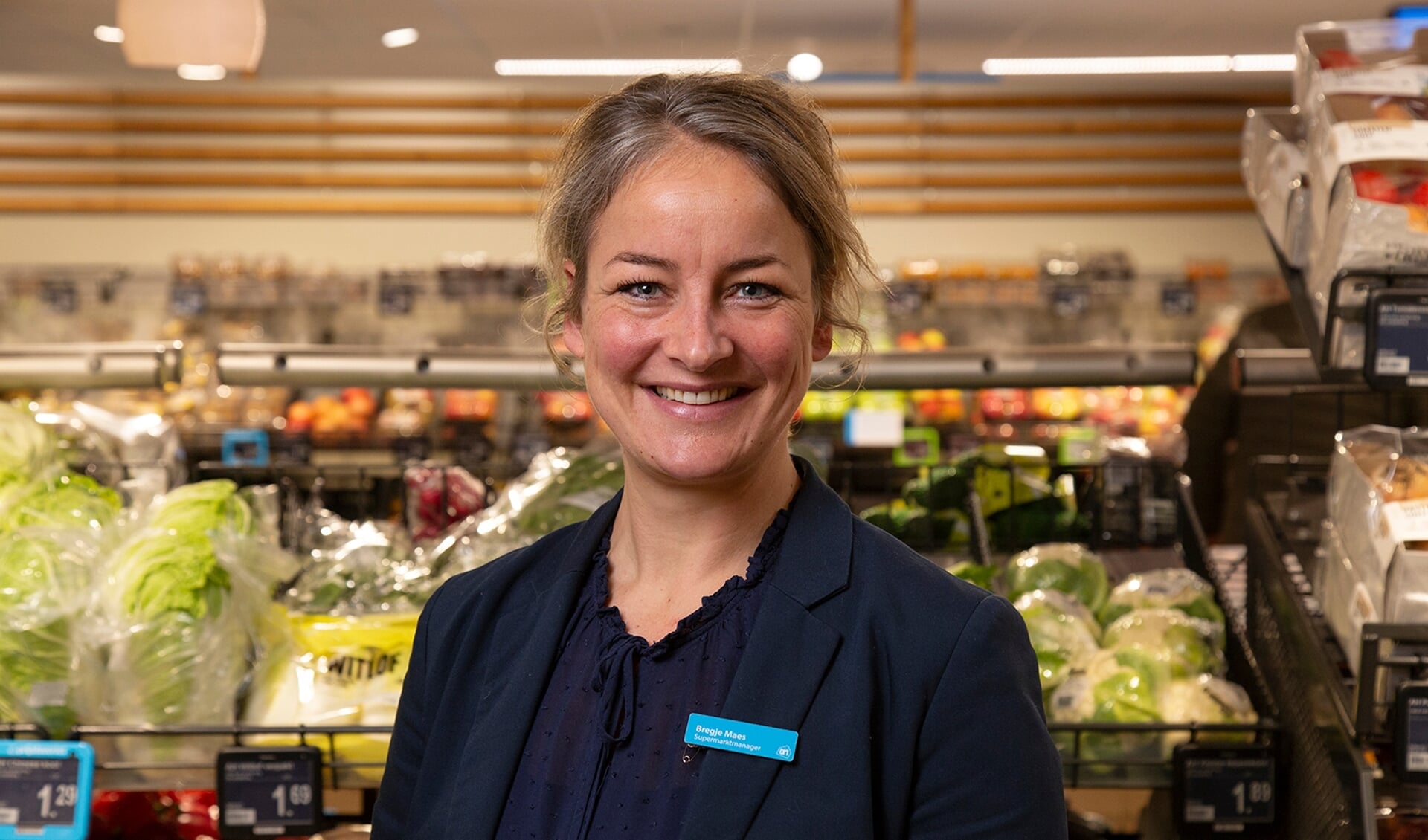 Supermarktmanager Bregje Maes van AH Castricum