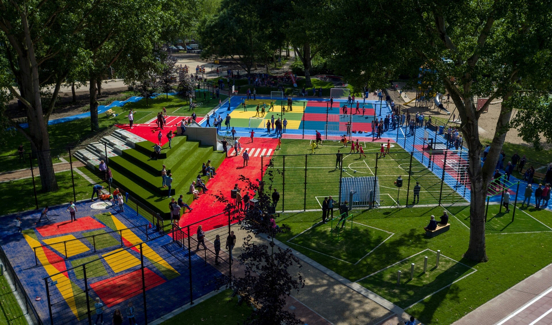 Skills Garden in Almere, het voorbeeld voor Jos Koopmans van HOSV.