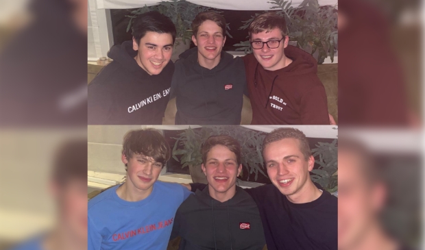 <p>Bram was blij om weer even met zijn vrienden te zijn.</p>