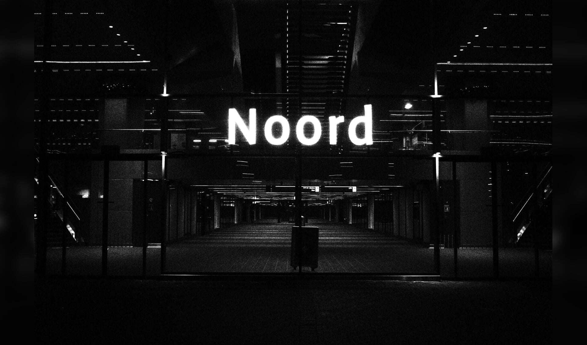 'Eenzaam', Station Noord.