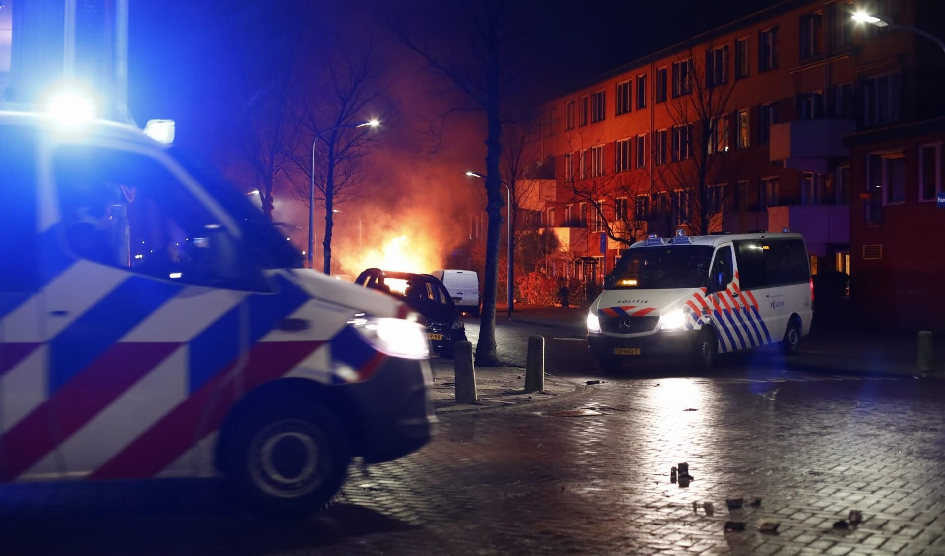 Geweld en vernielingen in Haarlem