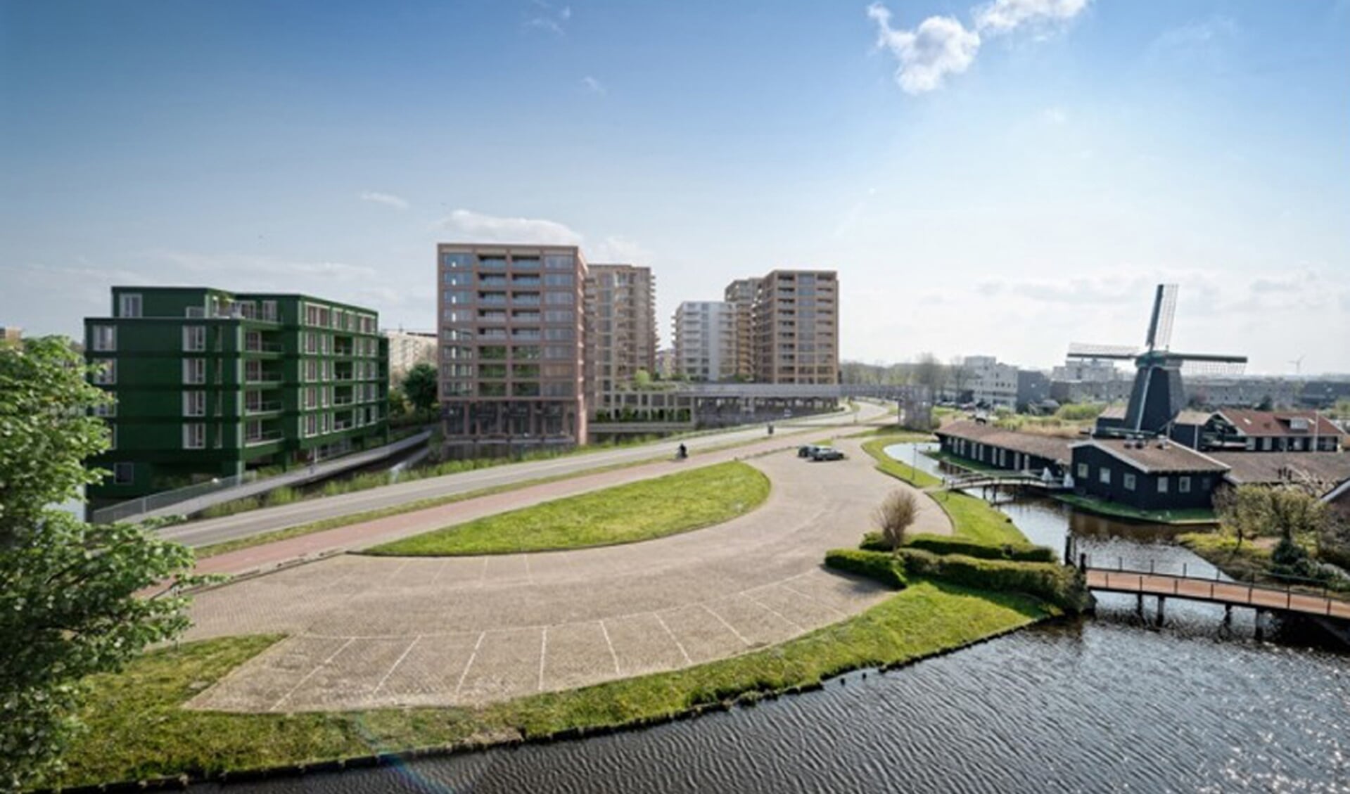 Project Zaanse Helden aan de Houtveldweg is aardig op weg  naar de eindfase in de bouw. 