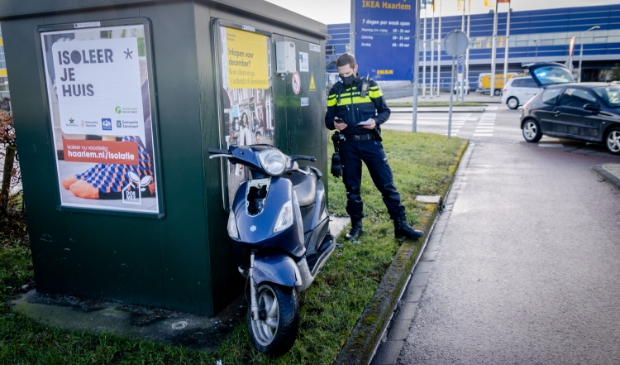 Ongeluk bij IKEA Haarlem.