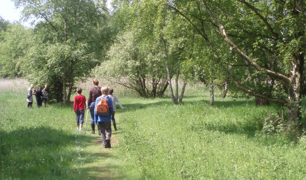 <p>Op pad als natuurgids.</p>