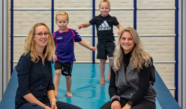 <p>Marieke Slot en Dorien Bak zijn initiatiefnemers van Gymfeest Langedijk. </p>