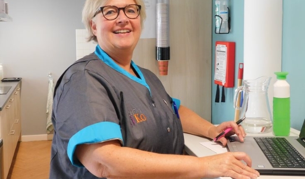 <p>Daniëlle: 'Het welzijn van de mensen vinden mijn collega’s en ik héél belangrijk'.</p>