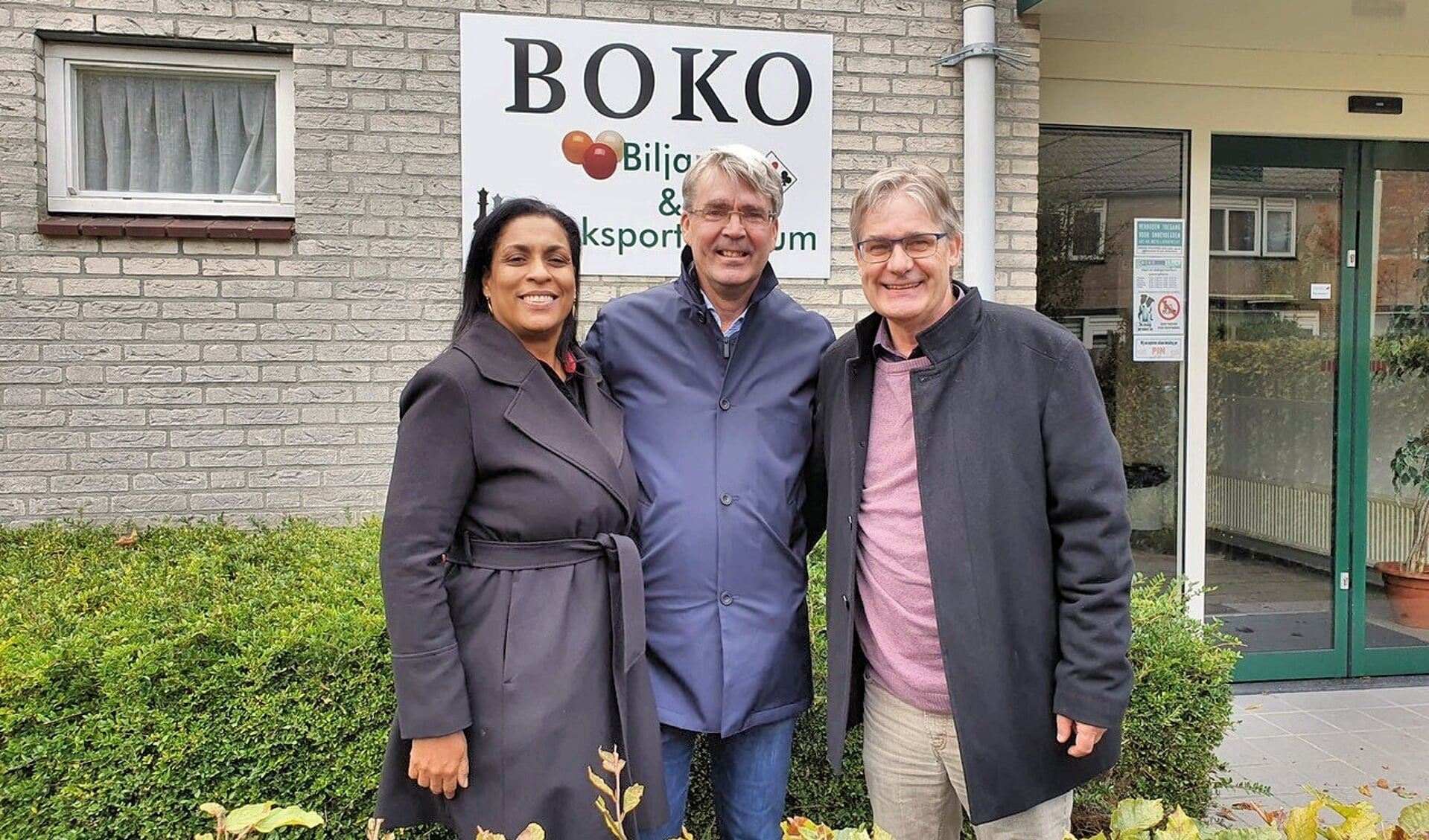 Sonja Johnson, Frank Tijdeman en  Jeroen van den Berg (v.l.n.r.)