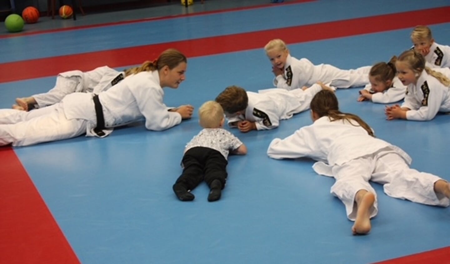 Tuimeljudo is de voorloper van judo en is voor kinderen van 2,5 tot 4 jaar. 