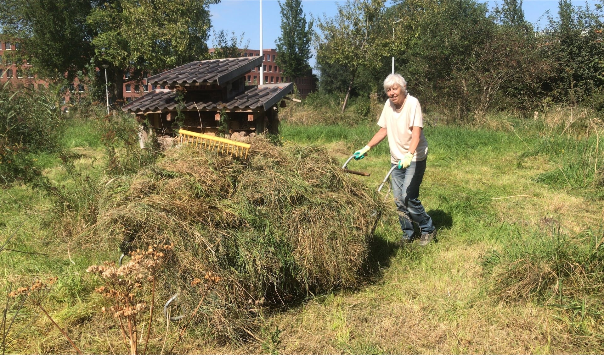 Een dagje werken in de natuur kan aanstaande zaterdag in den Vrije Geer