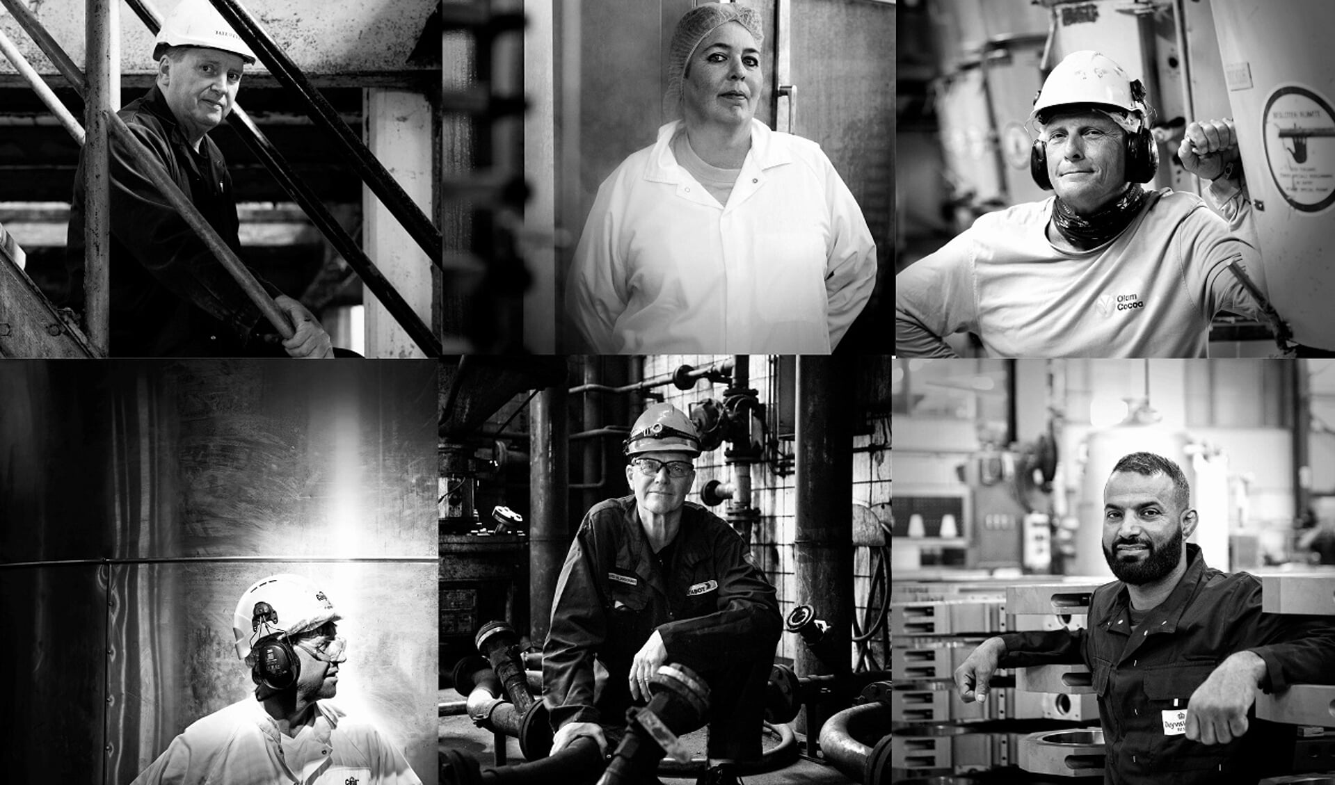 Fotograaf Mike Bink maakte deze schitterende foto's van werkers in de Zaanse industrie. 