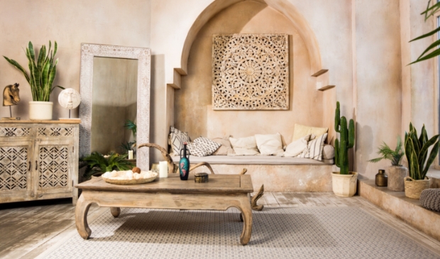 <p>Een oriëntaals interieur is he-le-maal trending. </p>