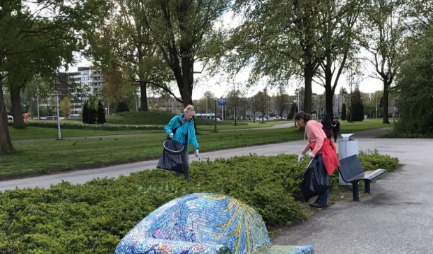 <p>Wie doet mee met de schoonmaakactie in het Sloterpark.</p>