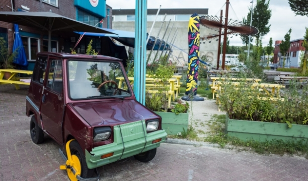 'Parkeerklem', Gedempt Hamerkanaal.